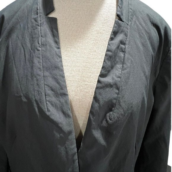Simply Vera Vera Wang Single Button Blazer Jacket Long Sleeve Size XXL Gray - Picture 7 of 12